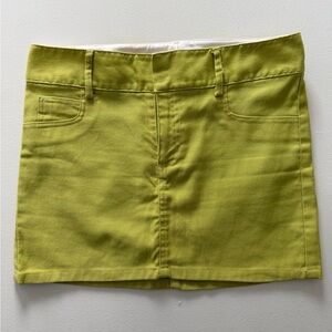 Alice & Olivia SZ 2 mini denim skirt